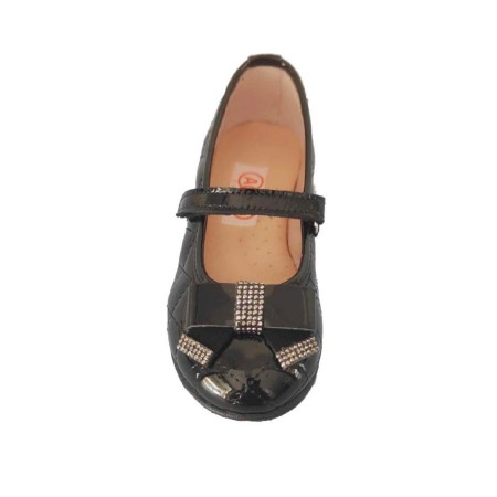 Παιδική Μπαρέτα Aby Shoes 325 Μαύρη